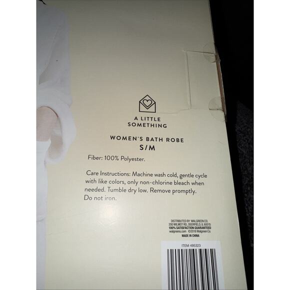 Premium Womens Plush Soft Robe Fuzzy Fluffy Warm Fleece Bathrobe Spa Robe S M - Picture 2 of 7